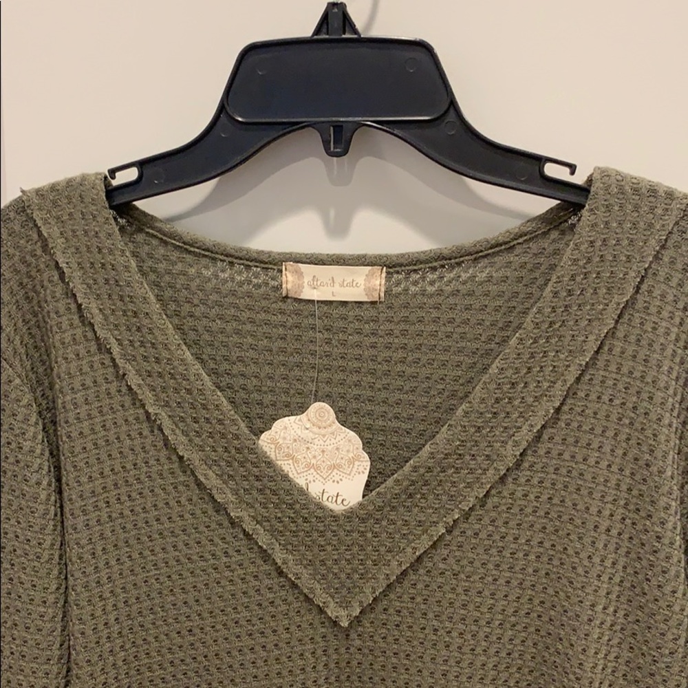 Altar’d State Waffle Shirt - Picture 4 of 6